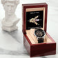 Dad-Men's Openwork Watch with Message Card 137