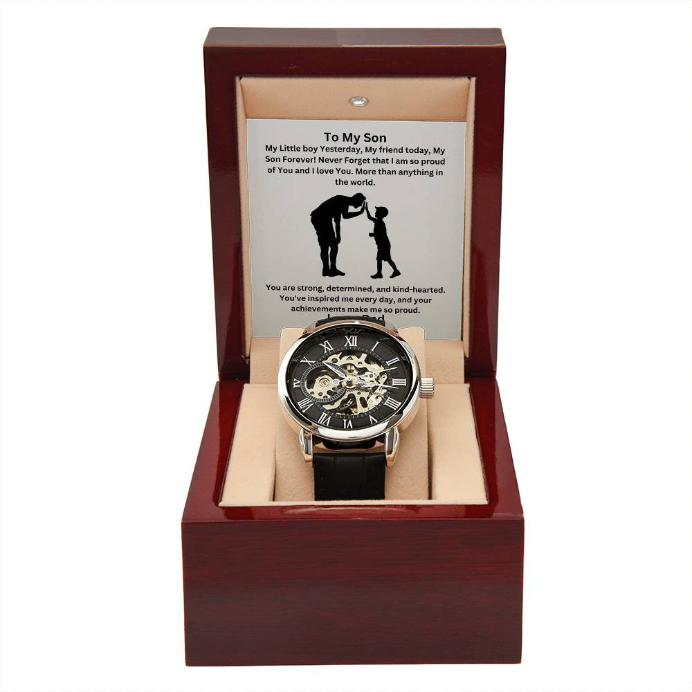 Son-Men's Openwork Watch 72