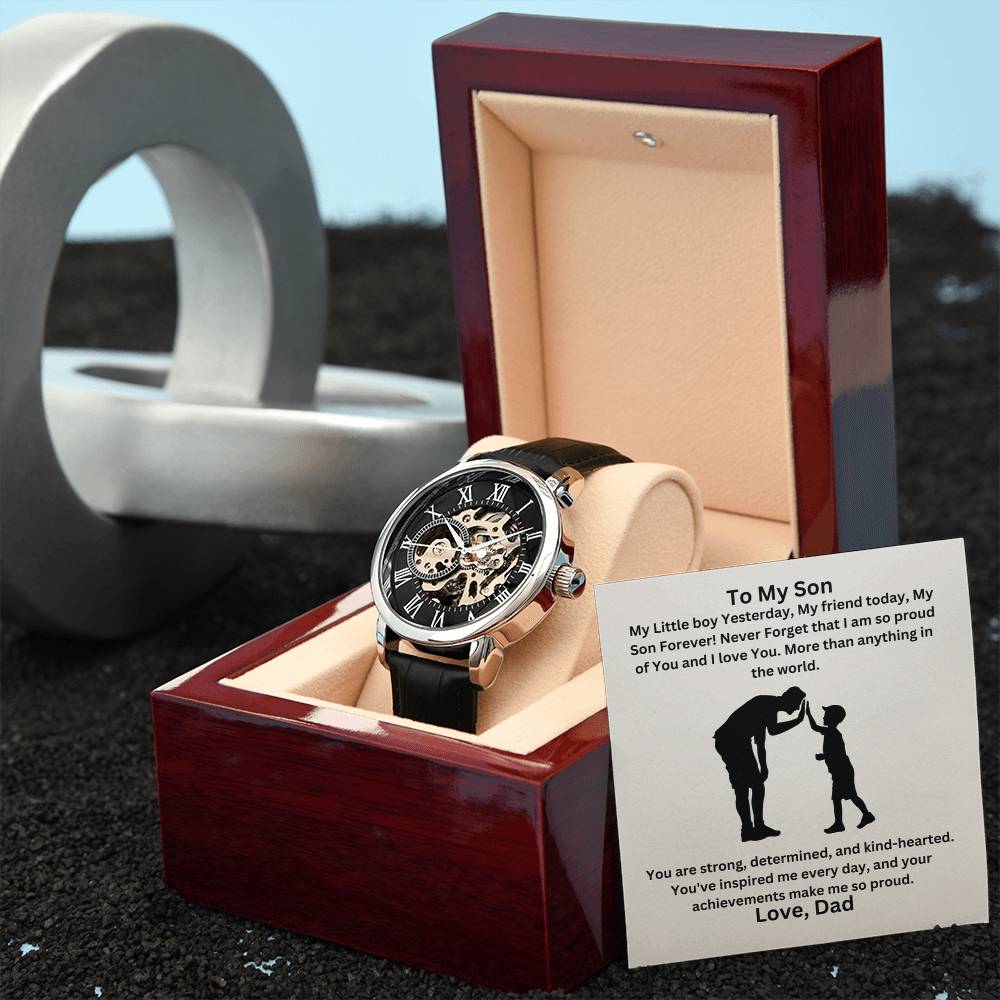 Son-Men's Openwork Watch 72