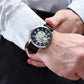 Son-The Men's Openwork Watch with personalized Message 71