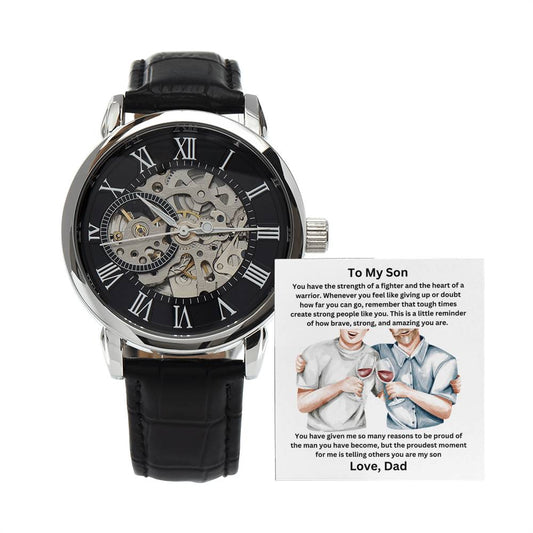 Son-Men's Openwork Watch 76