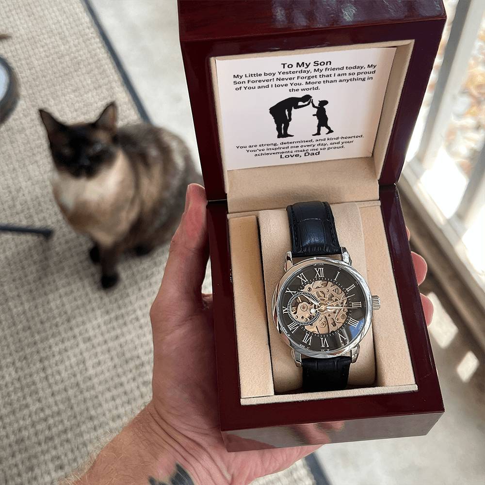 Son-Men's Openwork Watch 72