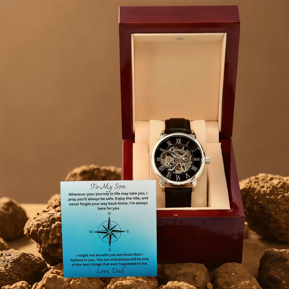 Son-Your Journey- Men's Openwork Watch  66