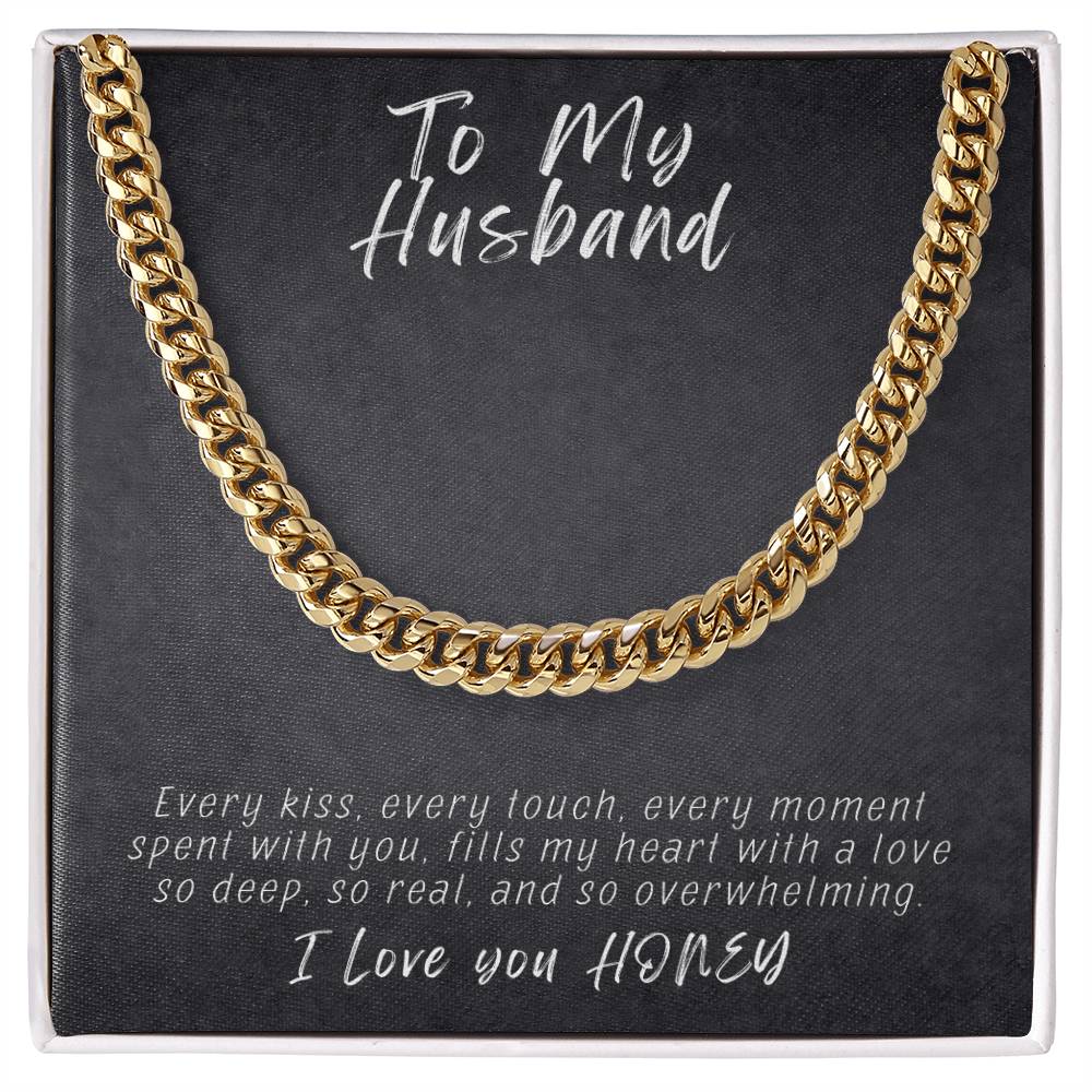 Husband-Cuban Link Chain 87