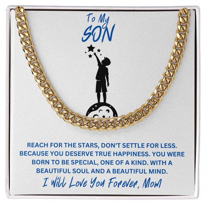 Son-Cuban Link Chain - Essential Home Zone Essential Home Zone Jewelry Son-Cuban Link Chain