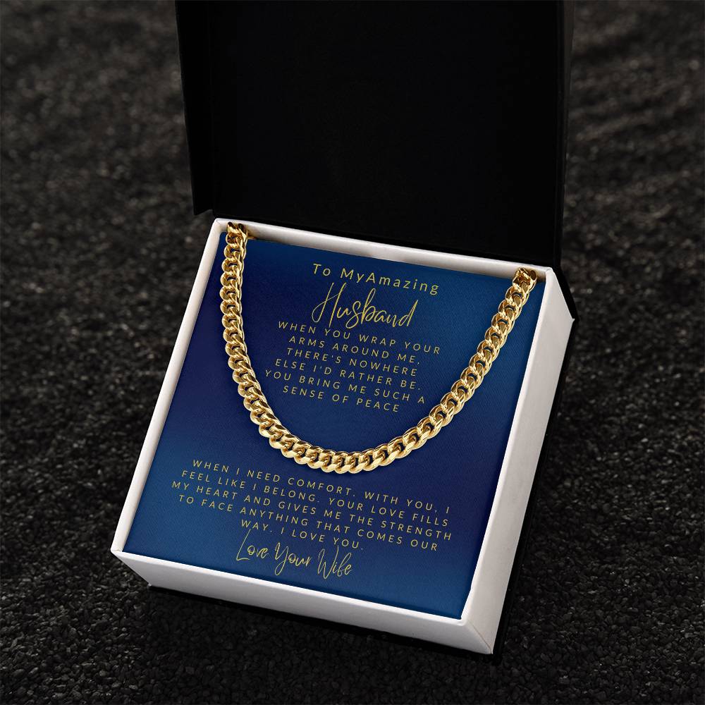 Husband-Cuban Link Chain 176