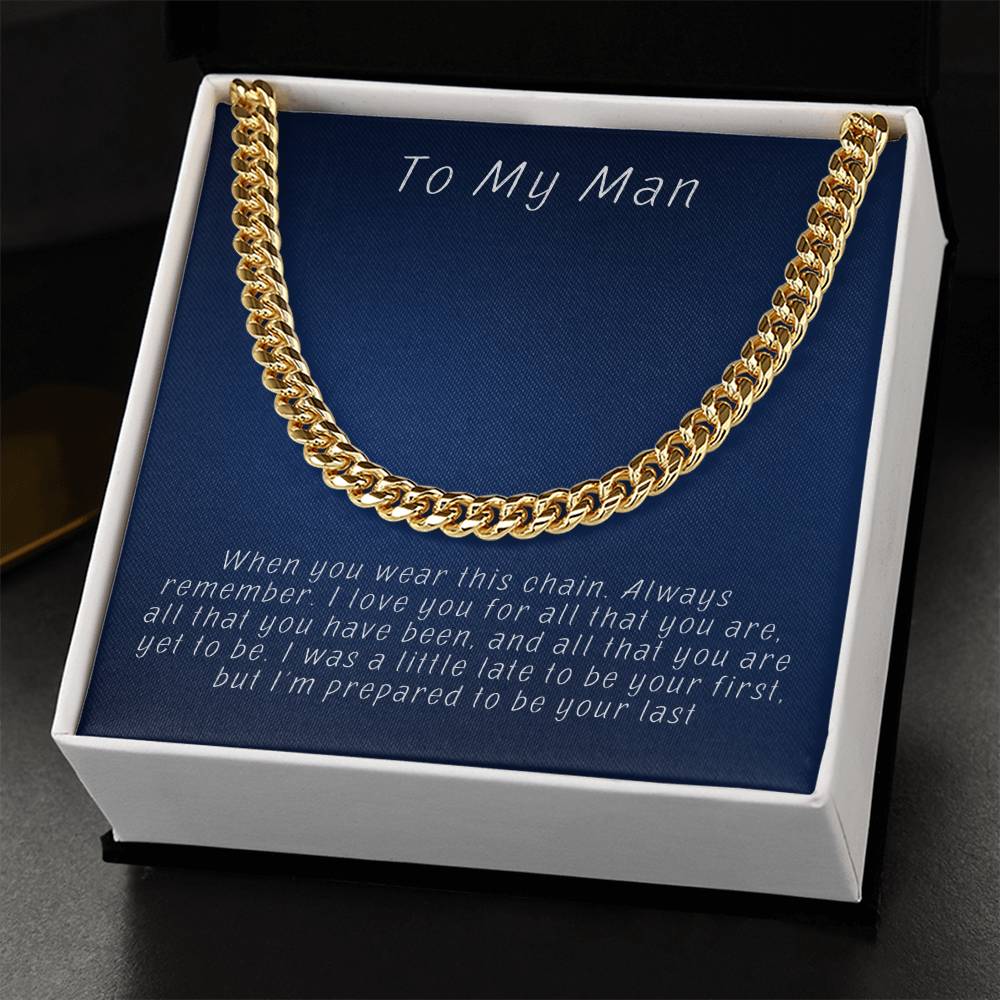Husband-Cuban Link Chain 93