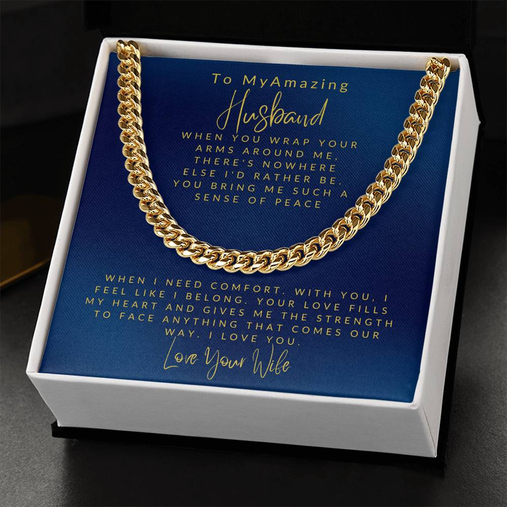 Husband-Cuban Link Chain 176