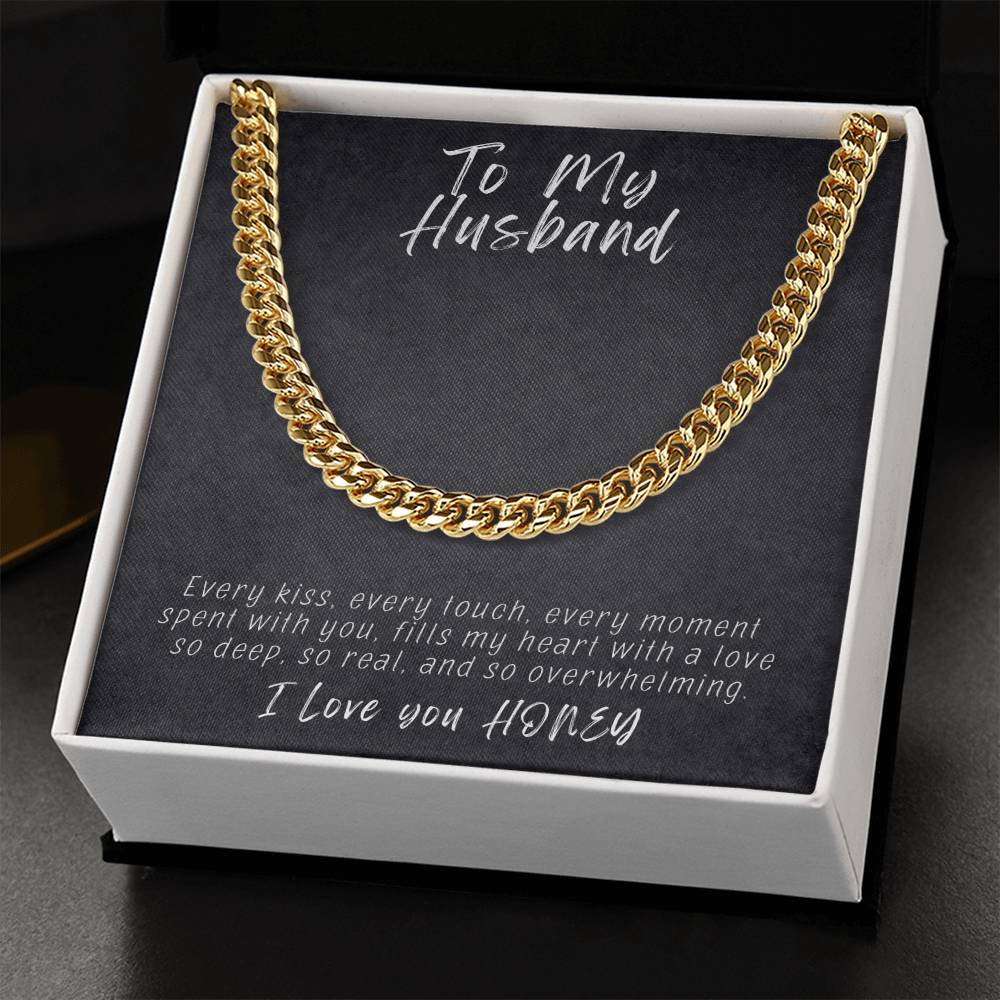 Husband-Cuban Link Chain 87