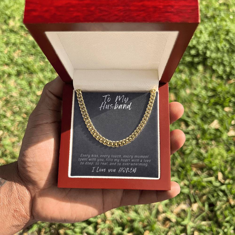 Husband-Cuban Link Chain 87