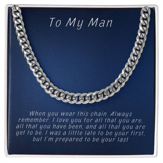 Husband-Cuban Link Chain 93