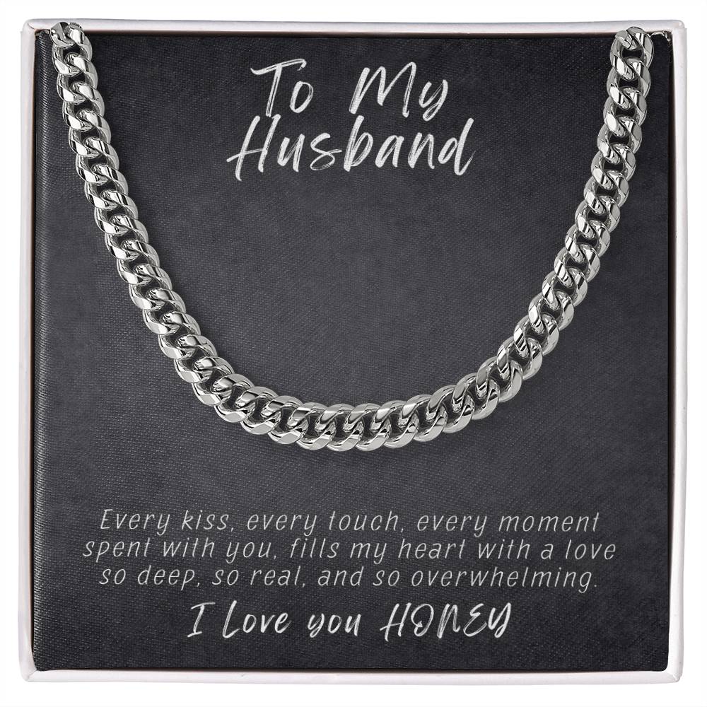 Husband-Cuban Link Chain 87