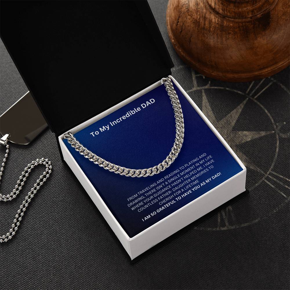 Dad-Cuban Link Chain 143