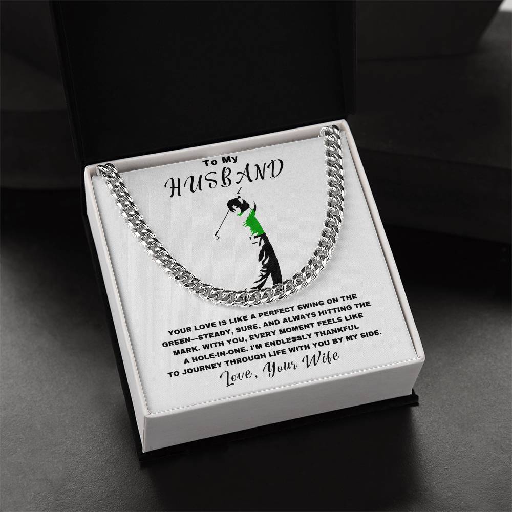 Husband-Cuban Link Chain 162