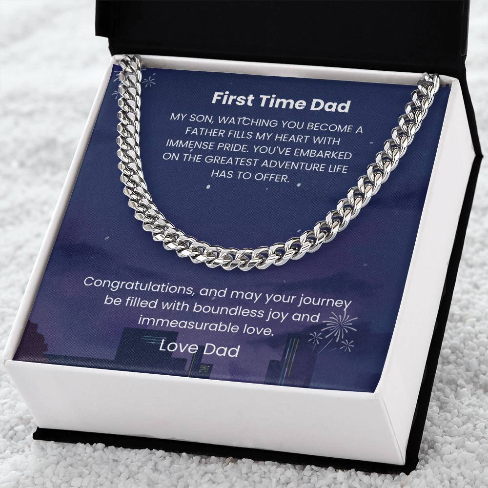 New Dad-Cuban Link Chain 102