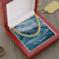 Dad-Cuban Link Chain with a Message Card 6