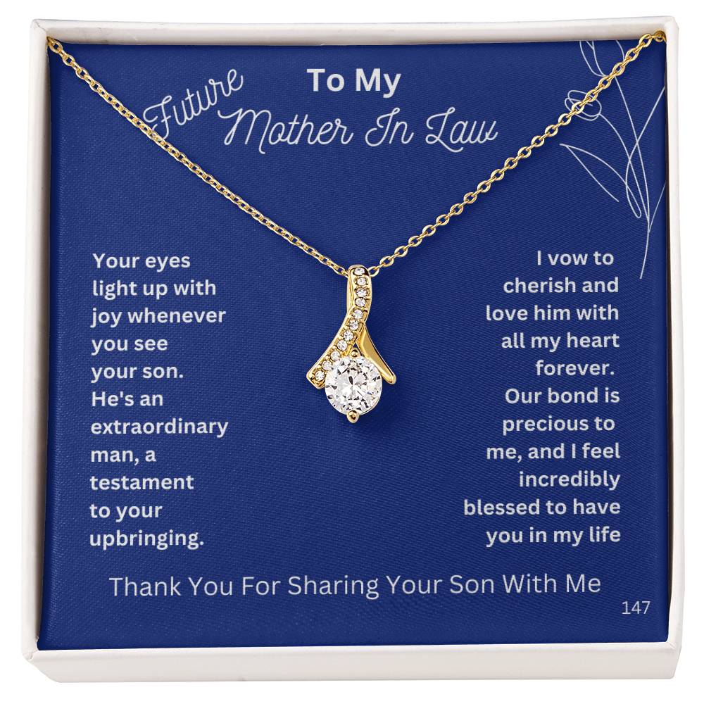 Mother-In-Law-Personalized this Alluring Beauty necklace. Imagine her reaction when she opens this stunning gift!  147