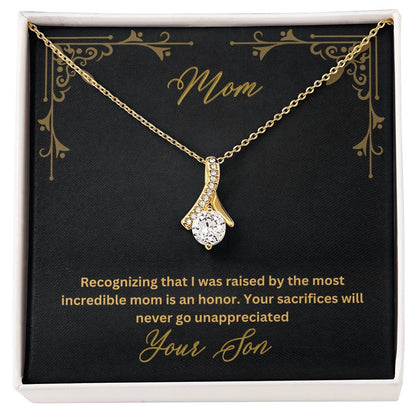 Mom-Most incredible mom-Alluring Beauty necklace - Essential Home Zone Essential Home Zone Jewelry Mom-Most incredible mom-Alluring Beauty necklace