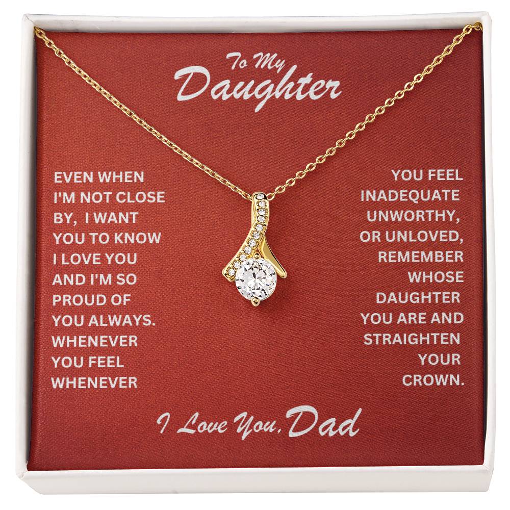 Daughter- Straighten your crown-Alluring Beauty Necklace - Essential Home Zone Essential Home Zone Jewelry Daughter- Straighten your crown-Alluring Beauty Necklace