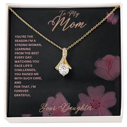 Mom-Reason I’m a strong woman-Alluring Beauty necklace - Essential Home Zone Essential Home Zone Jewelry Mom-Reason I’m a strong woman-Alluring Beauty necklace