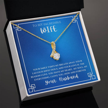 Wife-You have my heart-Alluring Beauty necklace - Essential Home Zone Essential Home Zone Jewelry Wife-You have my heart-Alluring Beauty necklace