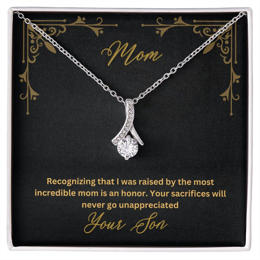 Mom-Most incredible mom-Alluring Beauty necklace - Essential Home Zone Essential Home Zone Jewelry Mom-Most incredible mom-Alluring Beauty necklace