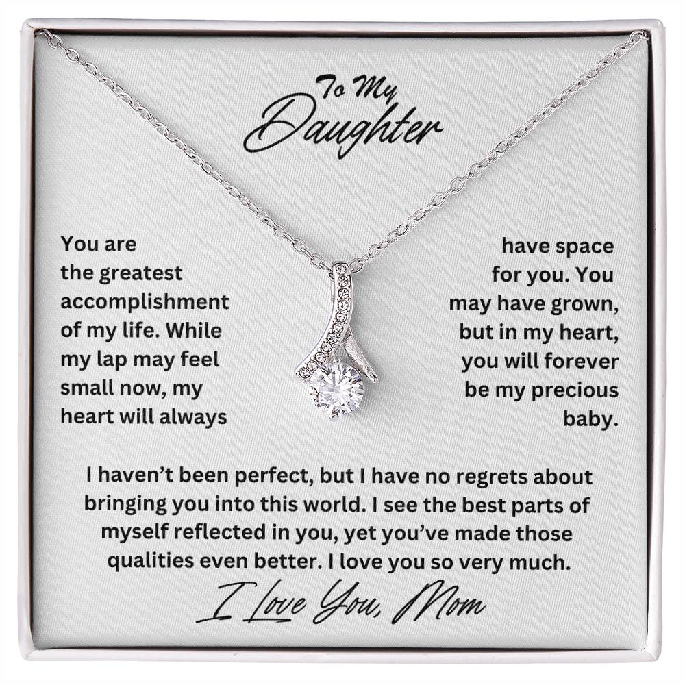 Daughter- My precious baby -Alluring Beauty Necklace - Essential Home Zone Essential Home Zone Jewelry Daughter- My precious baby -Alluring Beauty Necklace