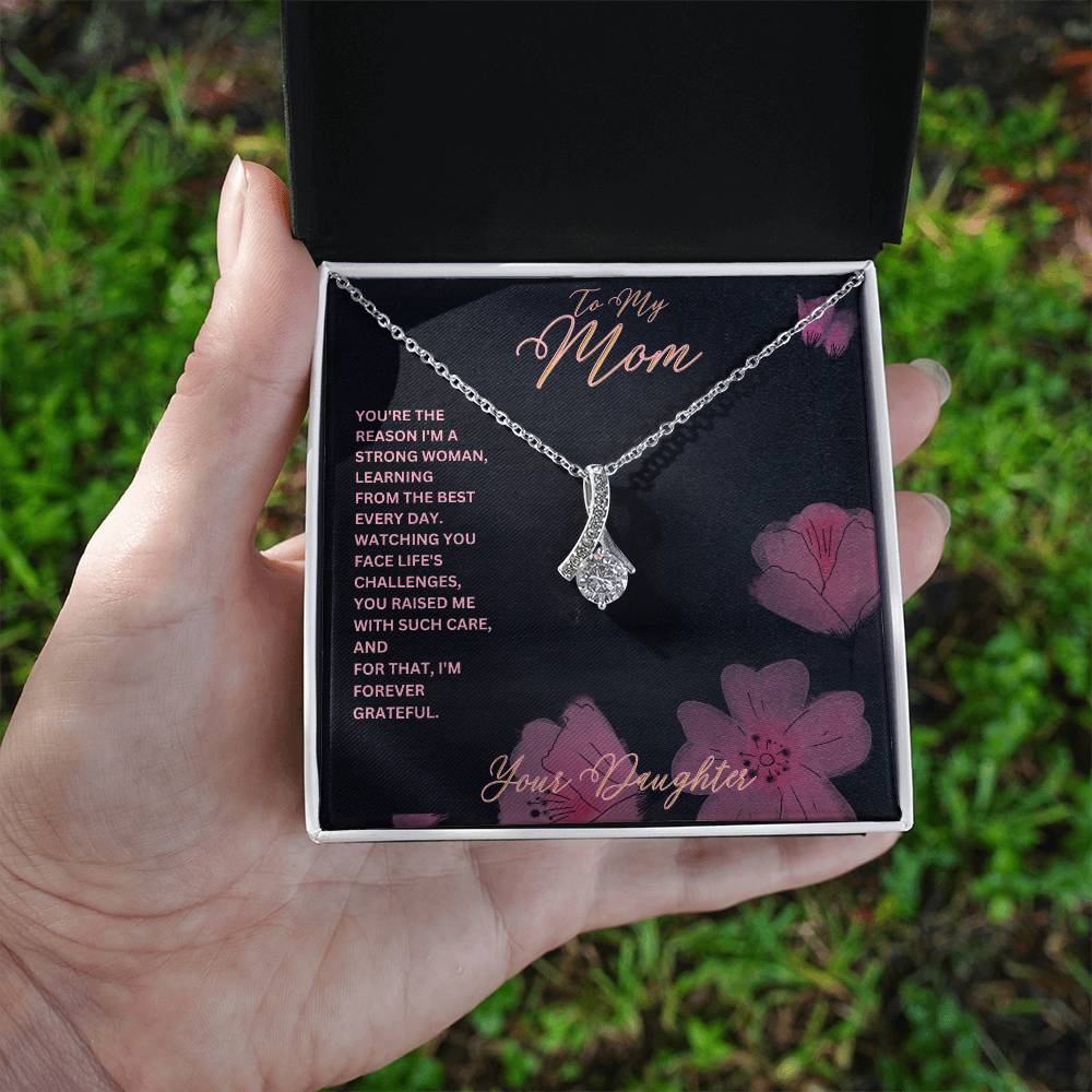 Mom-Reason I’m a strong woman-Alluring Beauty necklace - Essential Home Zone Essential Home Zone Jewelry Mom-Reason I’m a strong woman-Alluring Beauty necklace