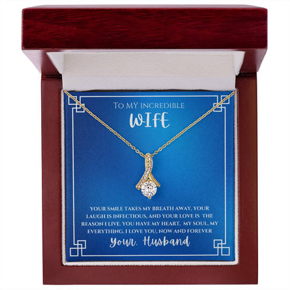 Wife-You have my heart-Alluring Beauty necklace - Essential Home Zone Essential Home Zone Jewelry Wife-You have my heart-Alluring Beauty necklace