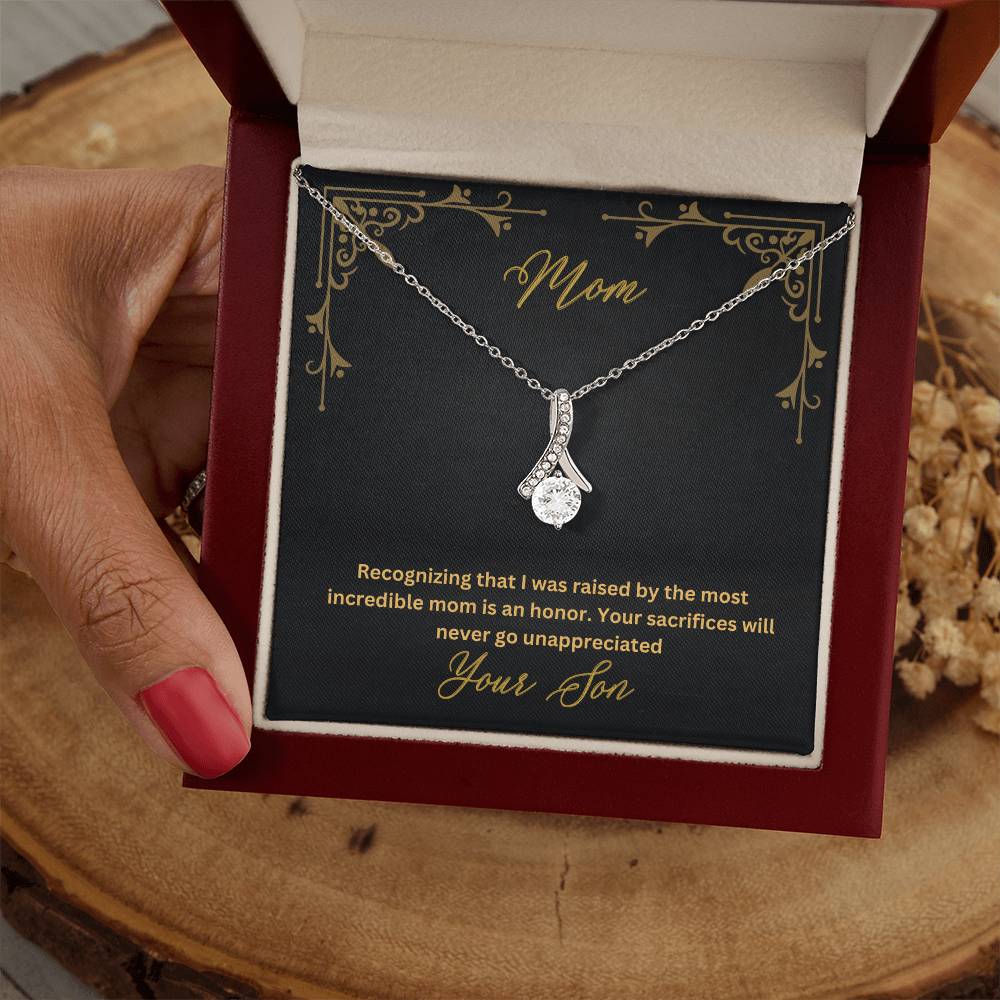 Mom-Most incredible mom-Alluring Beauty necklace - Essential Home Zone Essential Home Zone Jewelry Mom-Most incredible mom-Alluring Beauty necklace