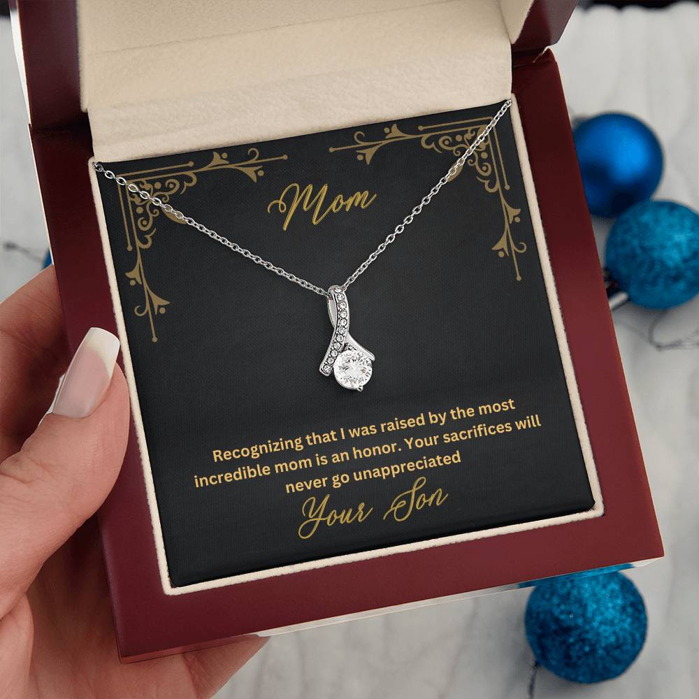 Mom-Most incredible mom-Alluring Beauty necklace - Essential Home Zone Essential Home Zone Jewelry Mom-Most incredible mom-Alluring Beauty necklace