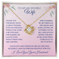Wife -Love Knot Necklace 32