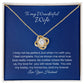 Wife – Love Knot Necklace, Unbreakable Bond (29)