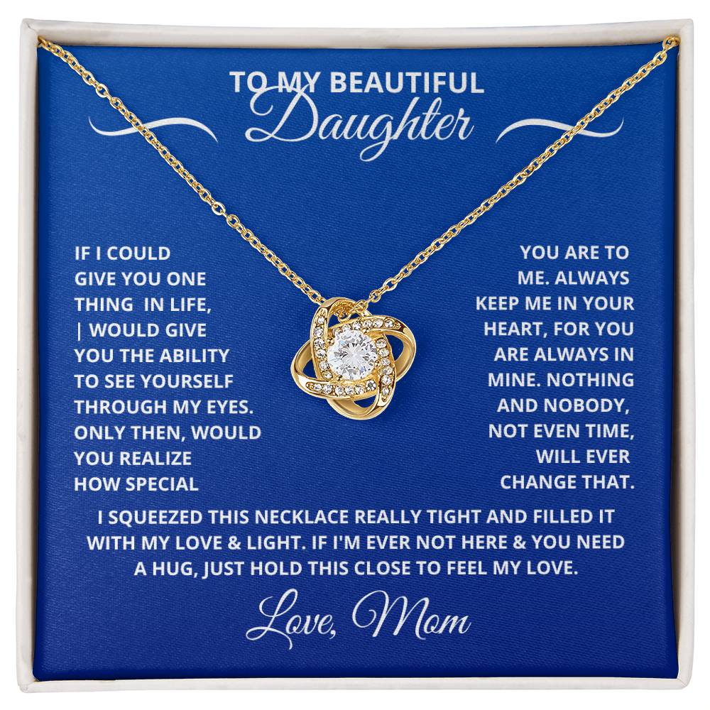 Daughter- Forever Love Necklace – Eternal Connection (38)