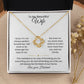 Wife- Love Knot Necklace – Forever in My Heart (182)