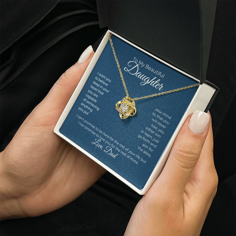 Daughter- Forever Love Necklace – A Symbol of Forever Connection (88)