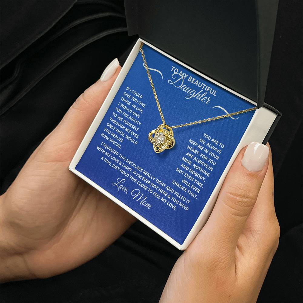 Daughter- Forever Love Necklace – Eternal Connection (38)