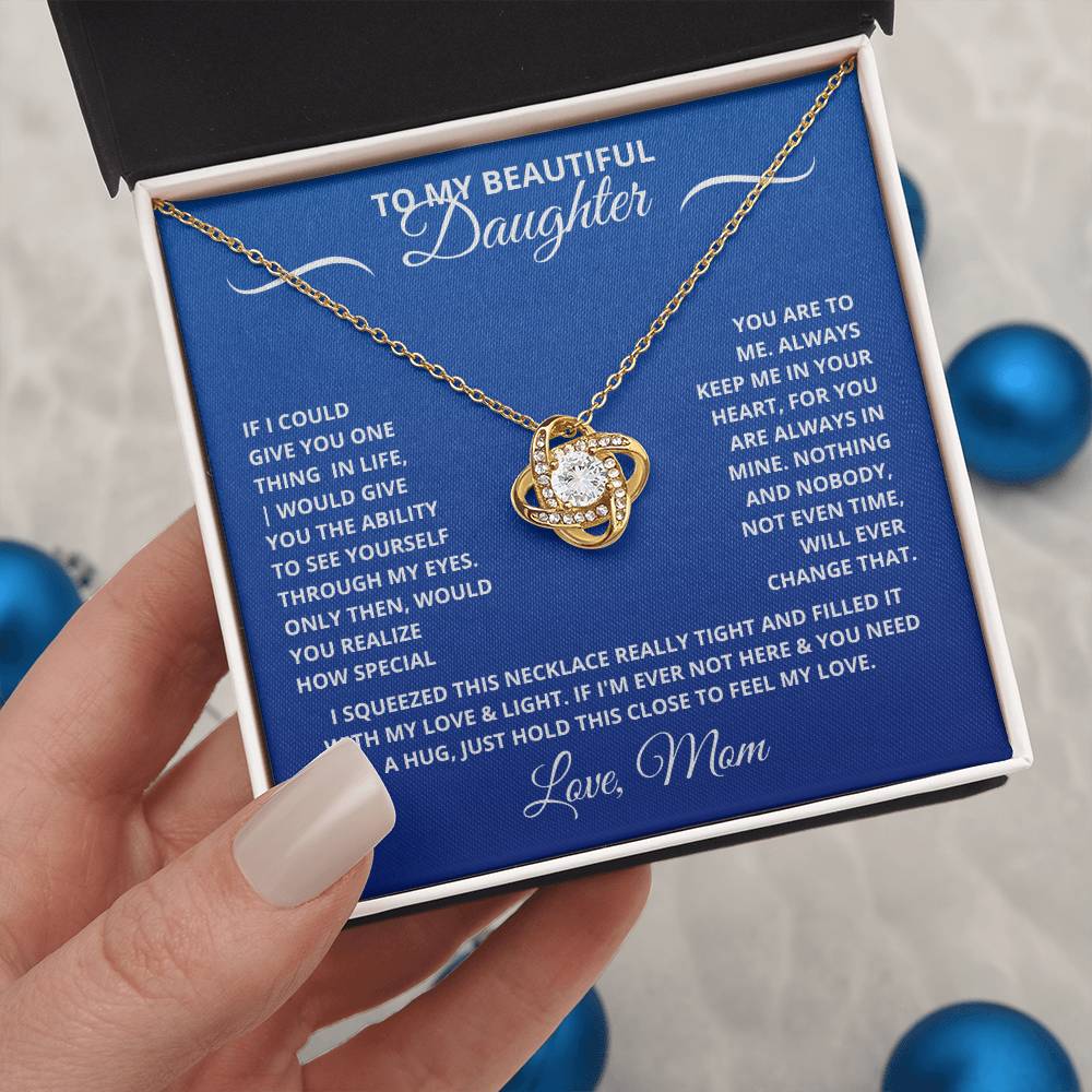 Daughter- Forever Love Necklace – Eternal Connection (38)