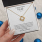 Wife- Love Knot Necklace – Eternal Love (192)