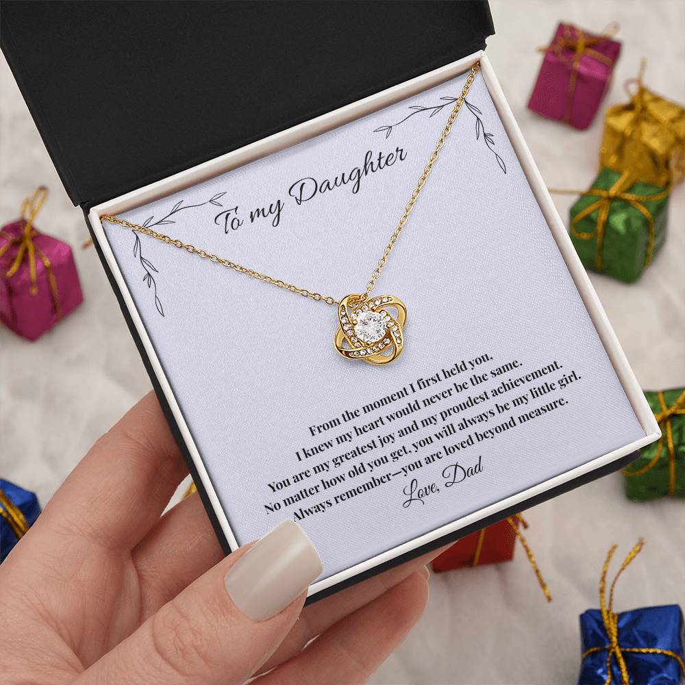 Daughter- Forever Love Necklace – A Lasting Gift of Love and Pride (24)