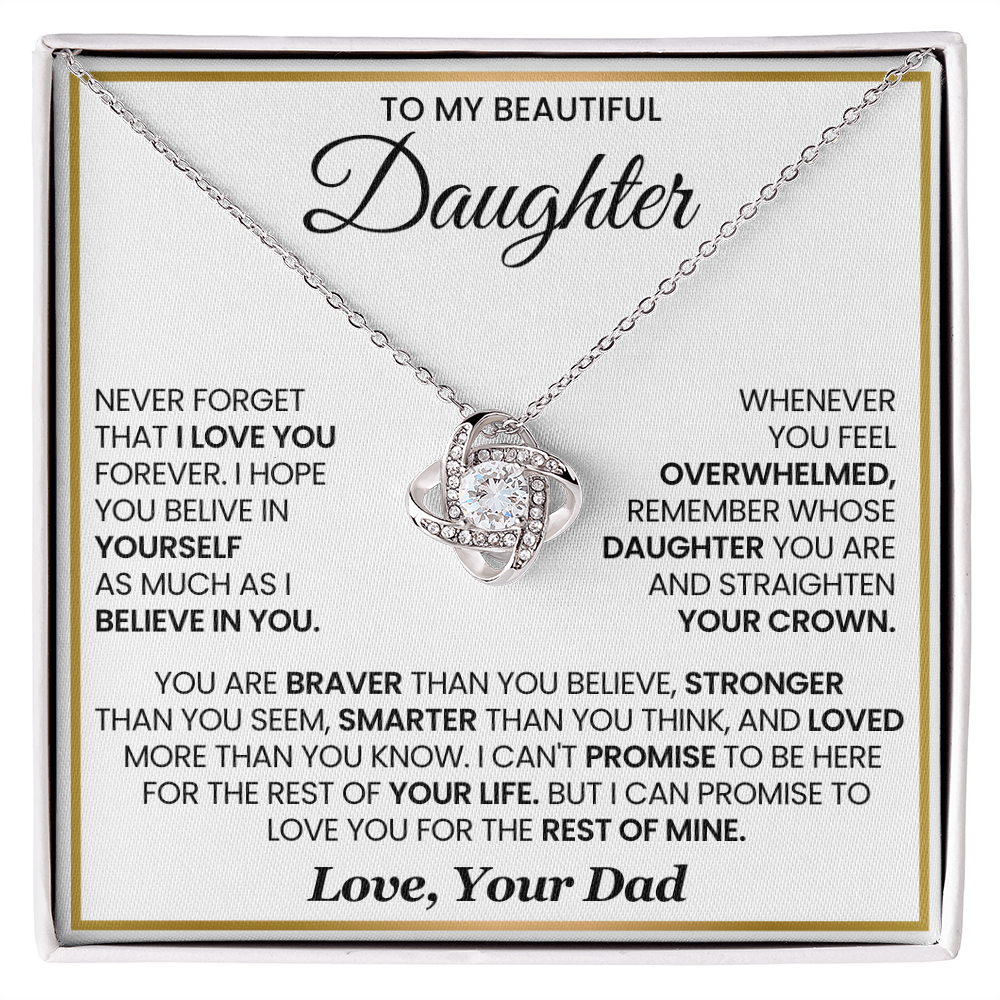 Daughter- Forever Love Necklace – A Lasting Gift of Love and Pride (15)
