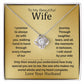 To My Wife Love Knot Necklace – Gift From the Heart (133)