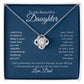 Daughter- Forever Love Necklace – A Symbol of Forever Connection (88)