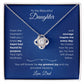 Daughter- Forever Love Necklace – A Parent's Love(96)