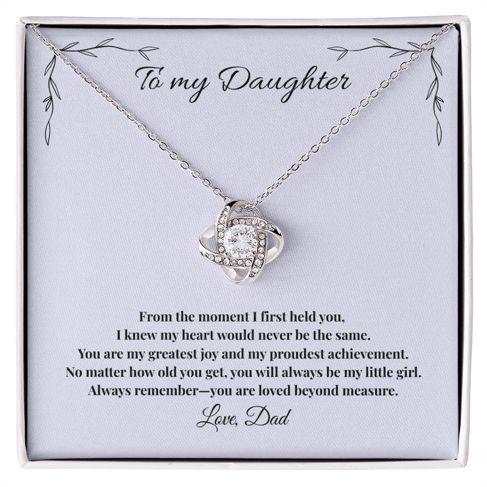 Daughter- Forever Love Necklace – A Lasting Gift of Love and Pride (24)