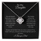 Daughter- Forever Love Necklace – You Will Always Be My Heart (85)