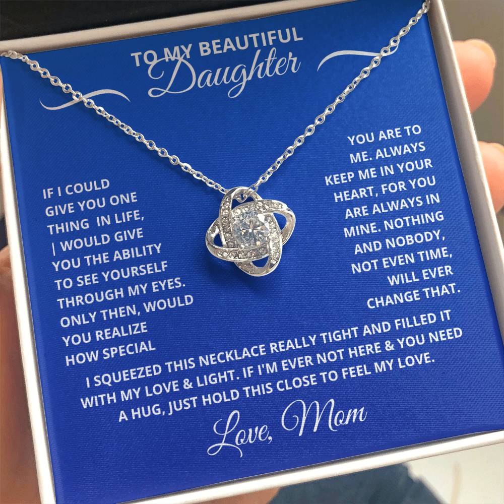 Daughter- Forever Love Necklace – Eternal Connection (38)
