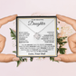 Daughter- Forever Love Necklace – A Lasting Gift of Love and Pride (15)