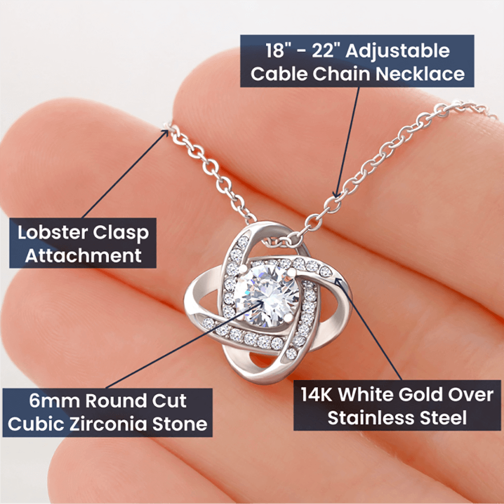 Grandma-Love Knot Necklace 182