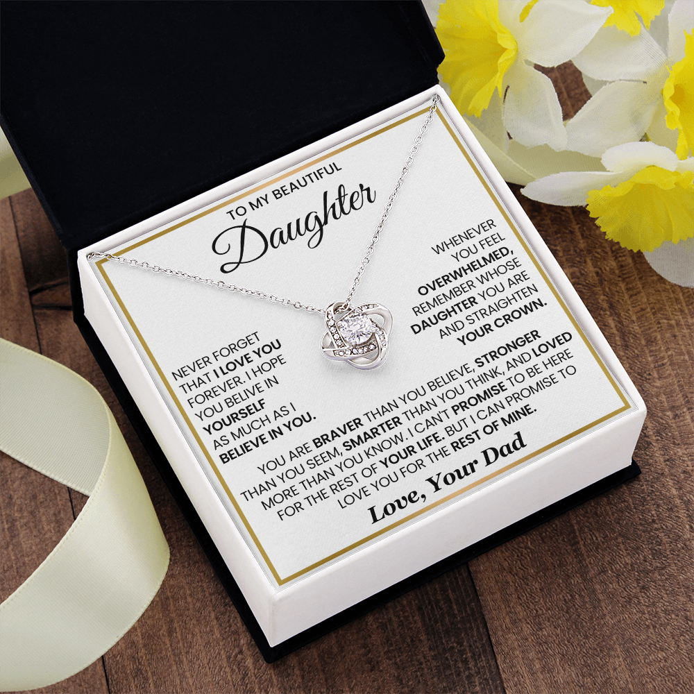 Daughter- Forever Love Necklace – A Lasting Gift of Love and Pride (15)